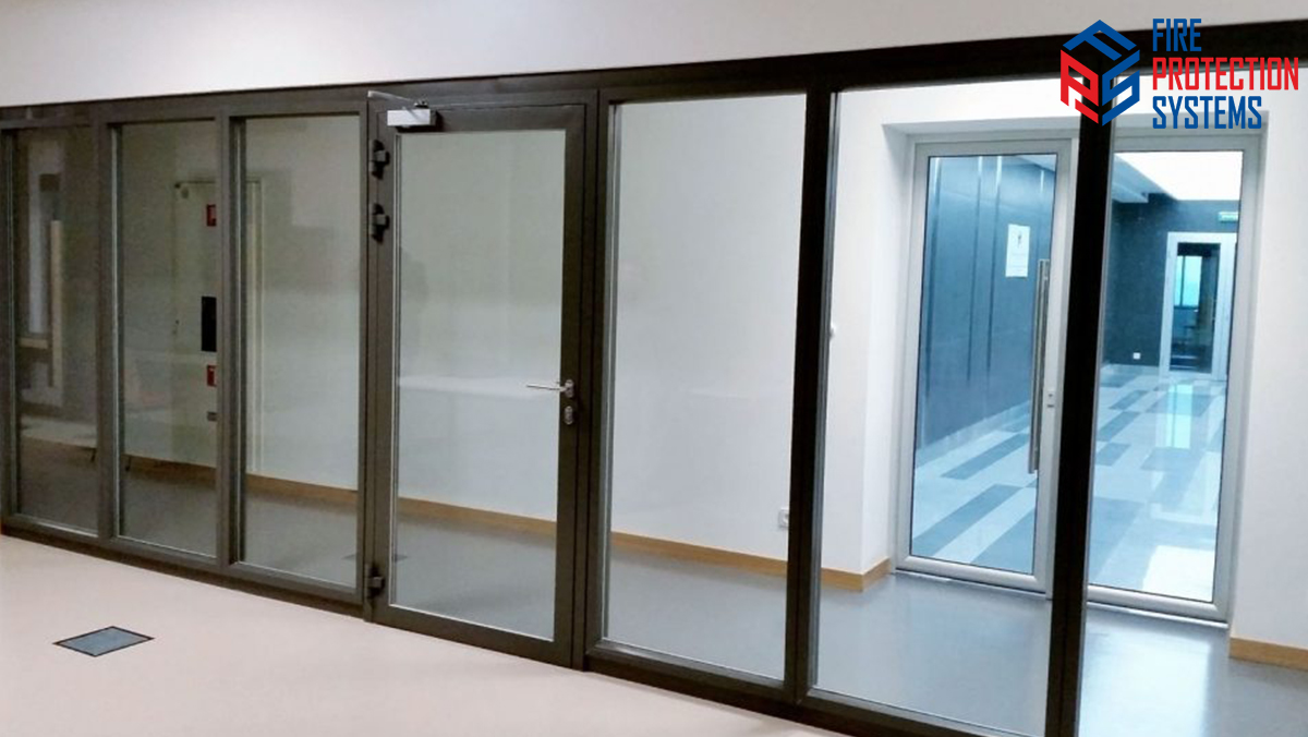 Противопожарное стекло